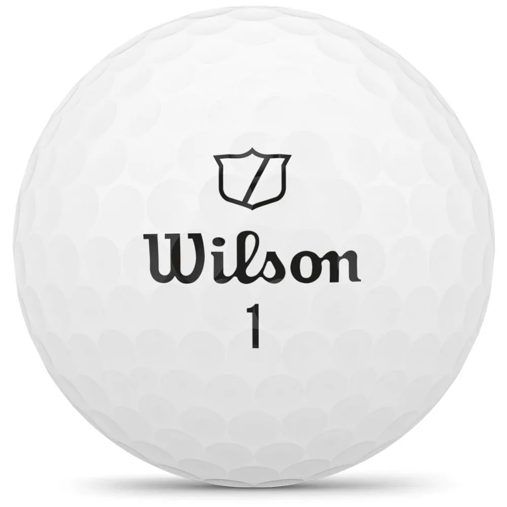 Wilson Triad Golf Balls - White - 12 Pack