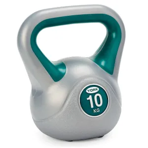York 10kg Vinyl Kettlebell