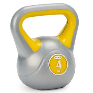 York 4kg Vinyl Kettlebell